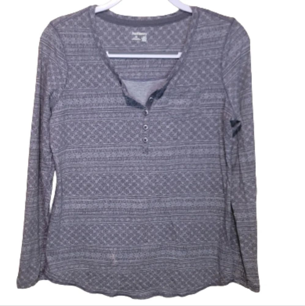 Ruff Hewn Button Up Henley Shirt